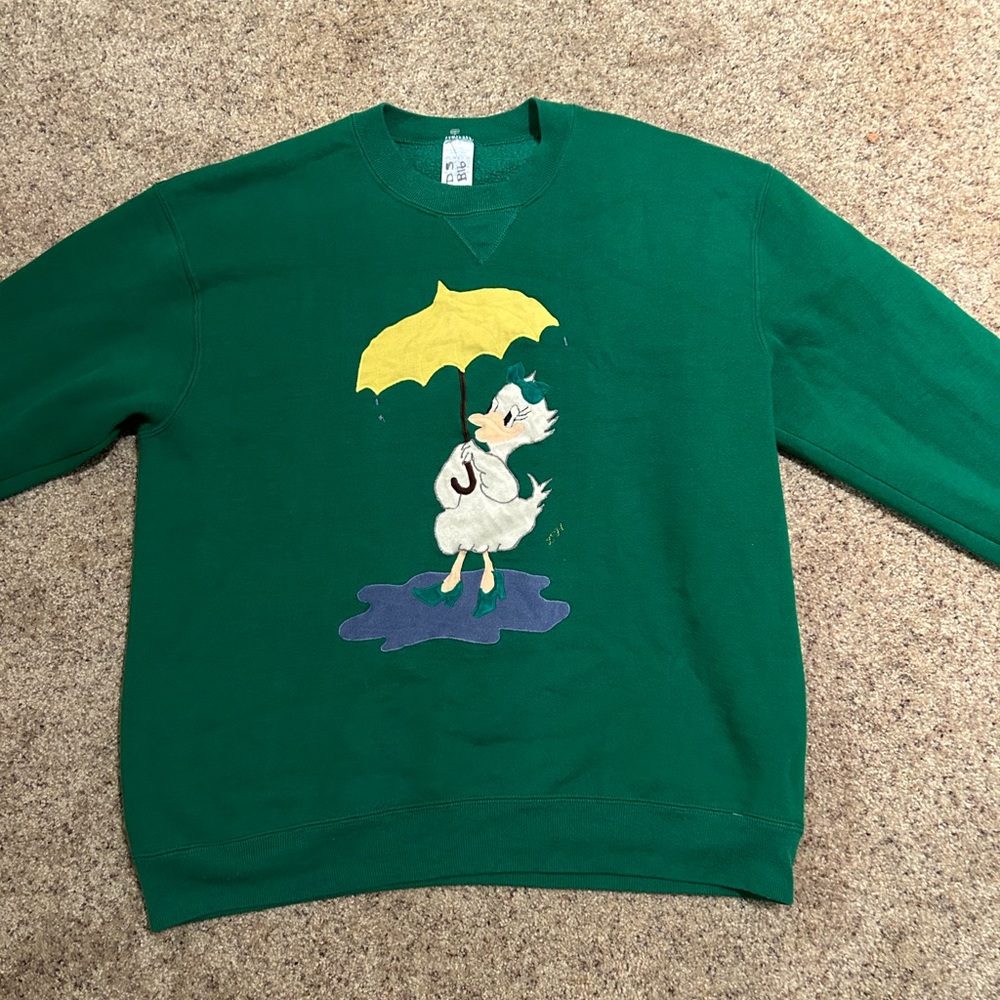 Vintage Oregon Ducks crew neck